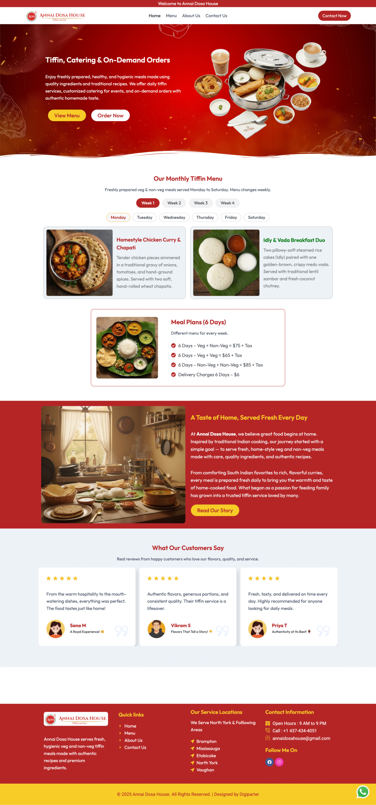 Website Development Showcase