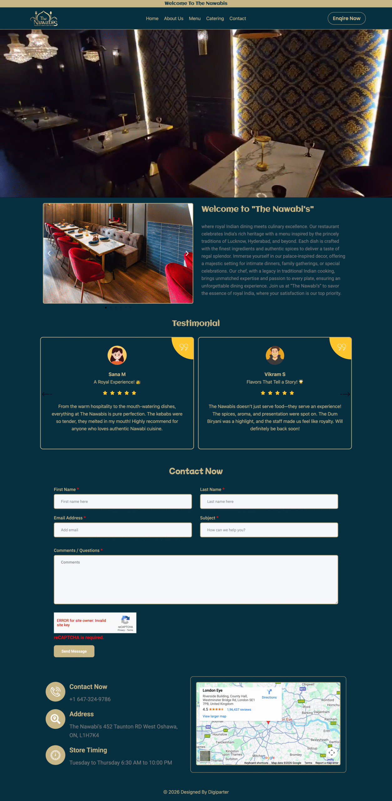 Website Development Showcase