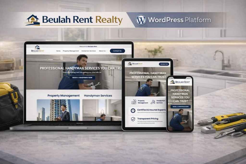 Beulah Rent Realty WordPress Site
