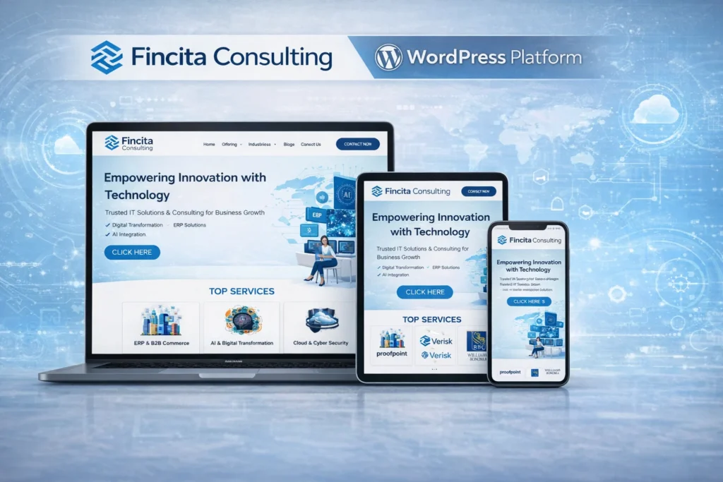 Fincita Consulting WordPress Site