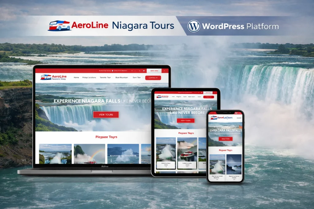 Aeroline Limo Niagara Falls Tours WordPress Site