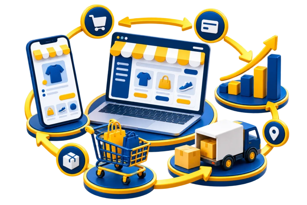 Ecommerce websites, apps and marketing in Canada