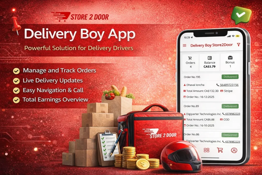 Store2Door Delivery Partner Android App