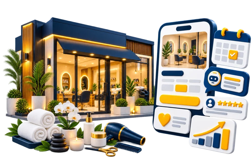 Beauty, spa and wellness marketing for salons and studios